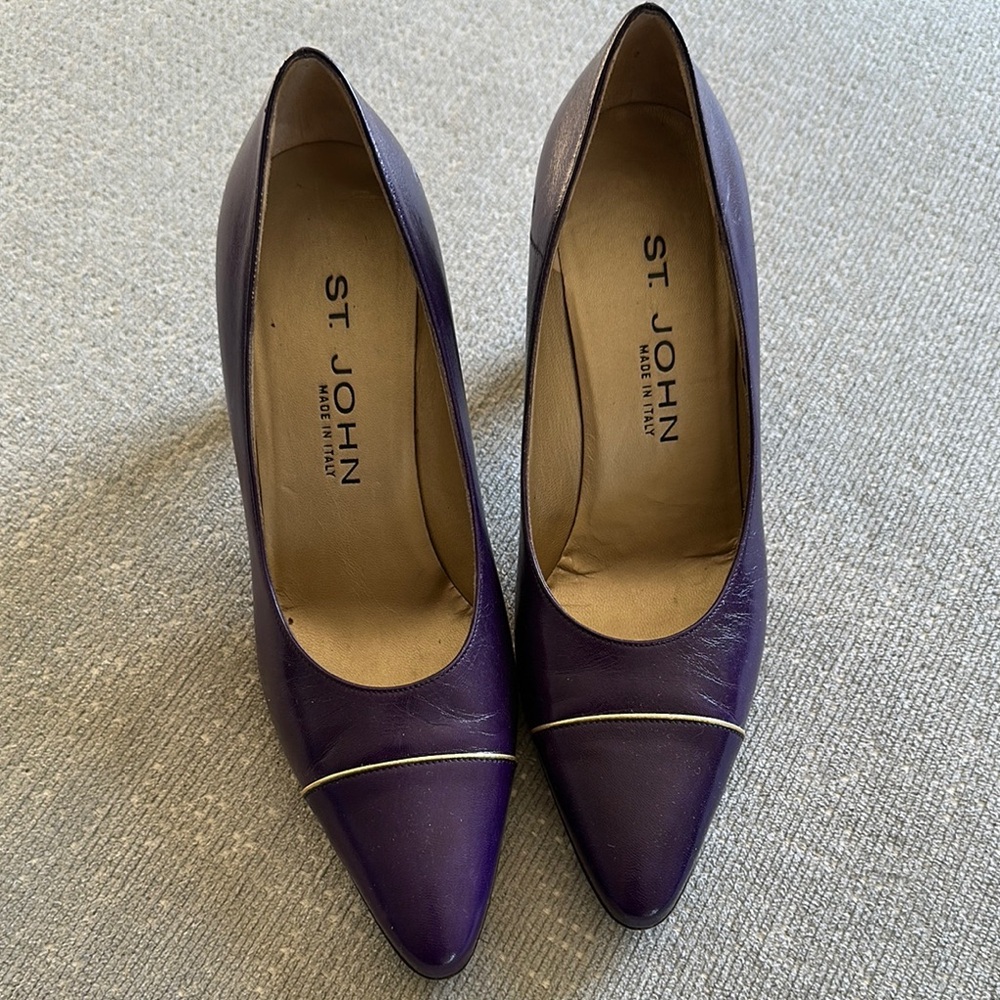 St. John Women's Purple Heels